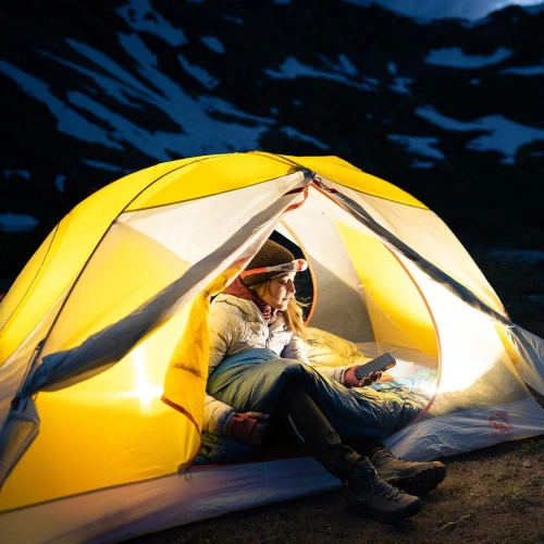 Powerbank solarny z ładowaniem bezprzewodowym Choetech B659 10000mAh Qi 5W pomarańczowy