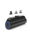 Mini powerbank Choetech B660 3000mAh USB-C/microUSB/Lightning černý
