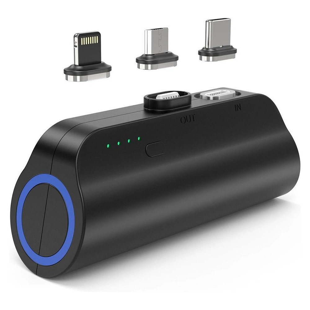 Hurtownia GSM - Mini powerbank Choetech B660 3000mAh USB-C/microUSB/Lightning černý - CHT168 - {ean13} - Hurt