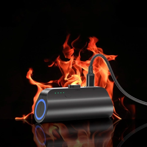 Mini powerbank Choetech B660 3000mAh USB-C/microUSB/Lightning czarny