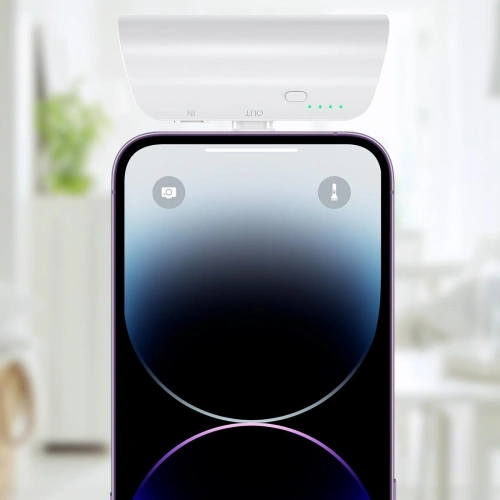 Mini powerbank Choetech B660 3000mAh USB-C/microUSB/Lightning biały