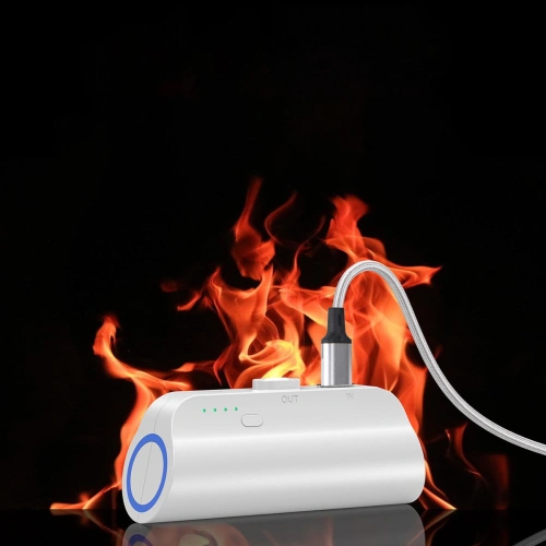 Mini powerbank Choetech B660 3000mAh USB-C/microUSB/Lightning biały