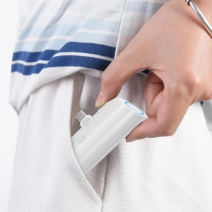 Hurtownia GSM - Mini-Powerbank Choetech B660 3000mAh USB-C/microUSB/Lightning weiß - CHT169 - {ean13} - Hurt