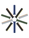 Hurtownia GSM - Dux Ducis Strap mágneses szíj (LD verzió) Apple Watch 4/5/6/7/SE/8/9/Ultra 44/45/49mm fekete-sárga - DDS1731 - {ean13} - Hurt