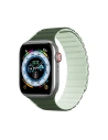 Dux Ducis Strap (LD verzió) mágneses pánt Apple Watch 4/5/6/7/SE/8/9/10 40/41/42mm zöld