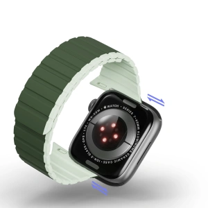 Hurtownia GSM - Pasek magnetic Dux Ducis Strap (LD Version) Apple Watch 4/5/6/7/SE/8/9/10 40/41/42mm verde - DDS1732 - {ean13} - Hurt