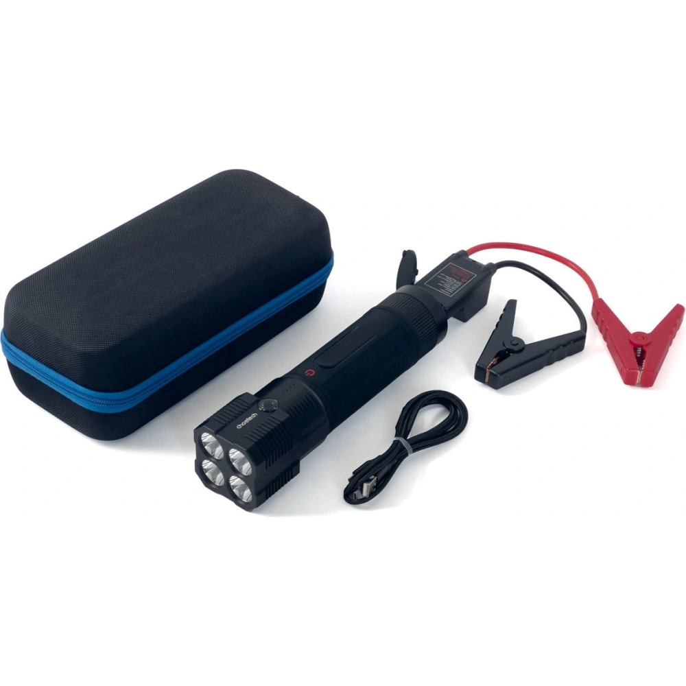 Hurtownia GSM - Jump starter powerbank Choetech TC0016 8000mAh lanternă LED neagră - CHT170 - {ean13} - Hurt