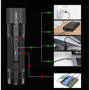 Hurtownia GSM - Jumpstarter Powerbank Choetech TC0016 8000mAh LED Taschenlampe schwarz - CHT170 - {ean13} - Hurt