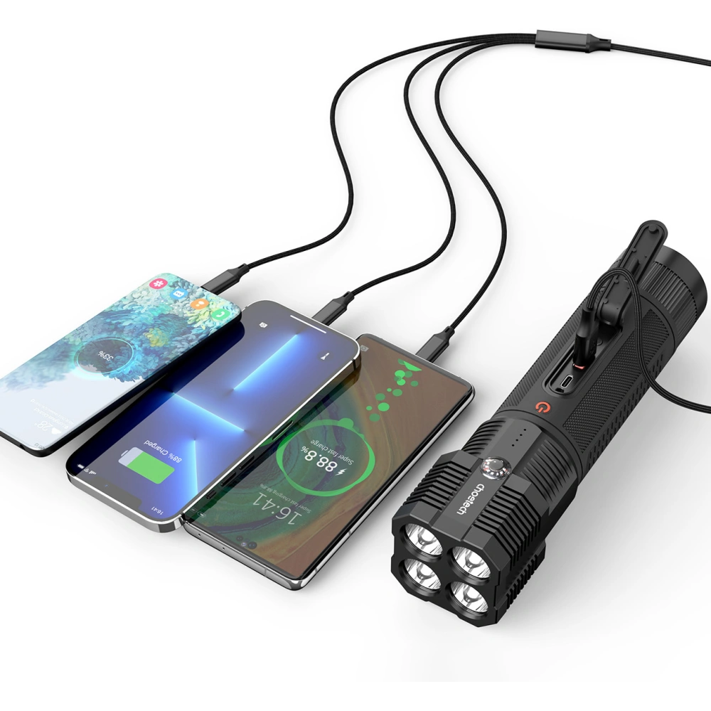 Hurtownia GSM - Jump starter powerbank Choetech TC0016 8000mAh lanternă LED neagră - CHT170 - {ean13} - Hurt
