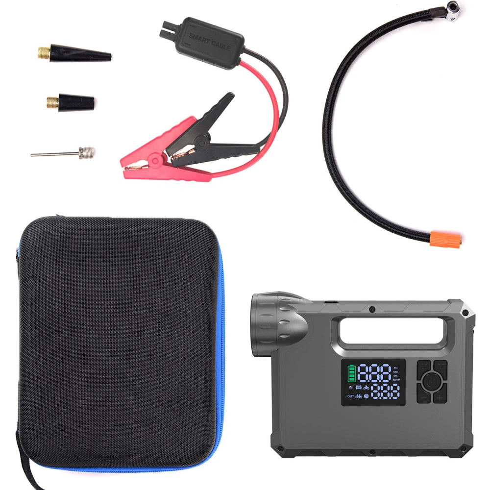 Hurtownia GSM - Jump starter powerbank kompresor Choetech TC0017 8000mAh LED svítilna černá - CHT171 - {ean13} - Hurt