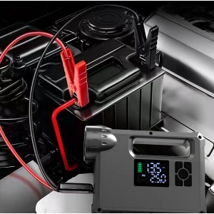 Jump starter powerbank kompresor Choetech TC0017 8000mAh LED svítilna černá