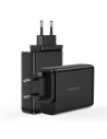Choetech PD6005 Wall Charger GaN 140W 2xUSB C, 2xUSB-A black
