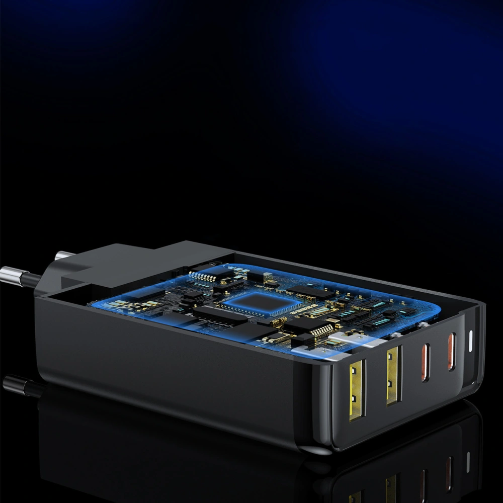 Hurtownia GSM - Nabíječka Choetech PD6005 GaN 140W 2xUSB C, 2xUSB-A černá - CHT172 - {ean13} - Hurt