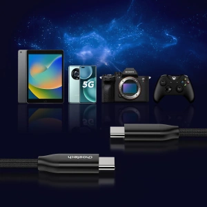 Hurtownia GSM - Kabel Choetech XCC-1036 USB-C/USB-C PD 3.1 240W 480 Mbps 2m schwarz - CHT173 - {ean13} - Hurt