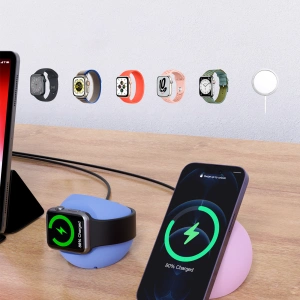 Hurtownia GSM - MagSafe töltő tartó Apple Watch Choetech kék - CHT175 - {ean13} - Hurt