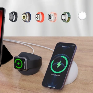 Hurtownia GSM - MagSafe-Ladehalter/Apple Watch Choetech schwarz - CHT176 - {ean13} - Hurt