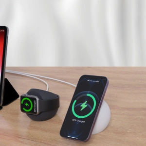 Hurtownia GSM - MagSafe/Apple Watch Ladehalterung Choetech weiß - CHT177 - {ean13} - Hurt