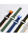 Hurtownia GSM - Dux Ducis Strap (LD Version) mágneses pánt Apple Watch 4/5/6/7/SE/8/9/10 40/41/42mm szürke-narancssárga - DDS1734 - {ean13} - Hurt