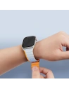 Hurtownia GSM - Dux Ducis Strap (LD Version) mágneses pánt Apple Watch 4/5/6/7/SE/8/9/10 40/41/42mm szürke-narancssárga - DDS1734 - {ean13} - Hurt