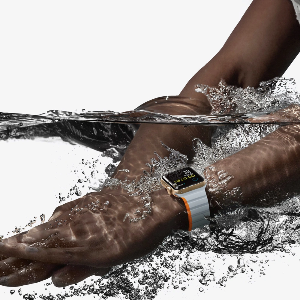 Hurtownia GSM - Dux Ducis Strap (LD Version) mágneses pánt Apple Watch 4/5/6/7/SE/8/9/10 40/41/42mm szürke-narancssárga - DDS1734 - {ean13} - Hurt