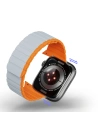 Hurtownia GSM - Dux Ducis Strap (LD Version) mágneses pánt Apple Watch 4/5/6/7/SE/8/9/10 40/41/42mm szürke-narancssárga - DDS1734 - {ean13} - Hurt