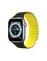 Hurtownia GSM - Dux Ducis Strap mágneses heveder (LD verzió) Apple Watch 4/5/6/7/SE/8/9/10 40/41/42mm fekete-sárga - DDS1736 - {ean13} - Hurt