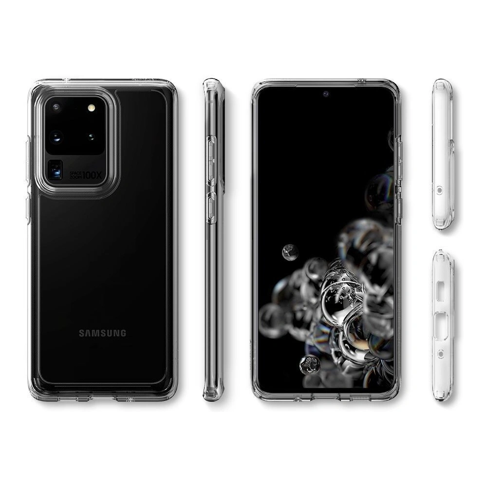 Hurtownia GSM - Case Spigen Ultra Hybrid Samsung Galaxy S20 Ultra Kristallklar - SPN547CL - {ean13} - Hurt