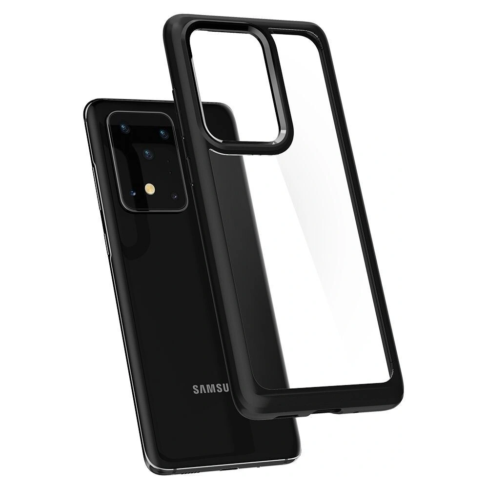 Hurtownia GSM - Spigen Samsung Husă Ultra Hybrid Galaxy S20 Ultra Matte Black - SPN548BLK - {ean13} - Hurt