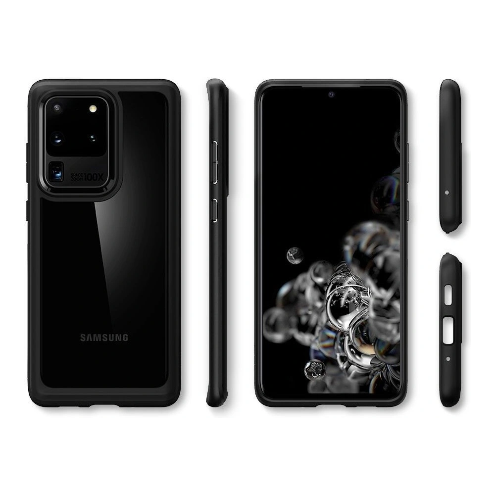 Hurtownia GSM - Spigen Samsung Husă Ultra Hybrid Galaxy S20 Ultra Matte Black - SPN548BLK - {ean13} - Hurt