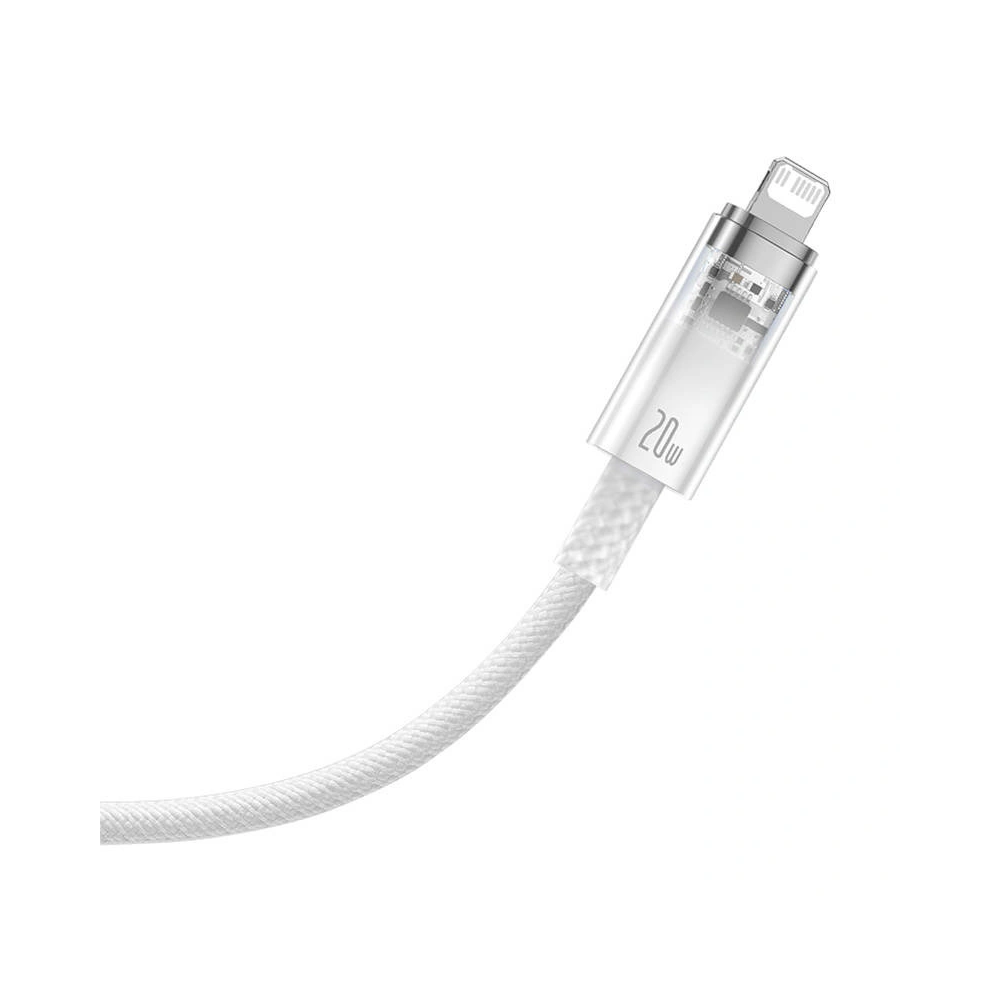 Hurtownia GSM - Kabel Baseus Explorer Series USB-C/Lightning 2m 20W (weiß) - BSU4358 - {ean13} - Hurt