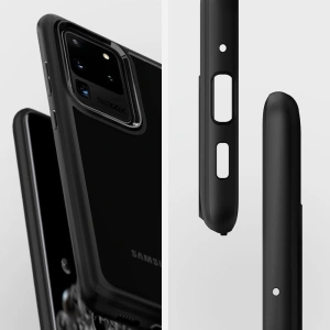Hurtownia GSM - Spigen Samsung Husă Ultra Hybrid Galaxy S20 Ultra Matte Black - SPN548BLK - {ean13} - Hurt