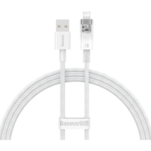 Hurtownia GSM - Kabel Baseus Explorer Series USB-A/Lightning 1m 2.4A (biały) - BSU4360 - {ean13} - Hurt