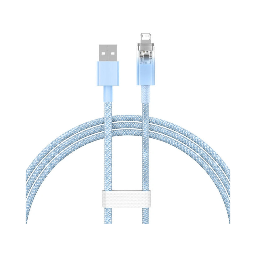 Hurtownia GSM - Kabel Baseus Explorer Series USB-A/Lightning 1m 2.4A (modrý) - BSU4359 - {ean13} - Hurt