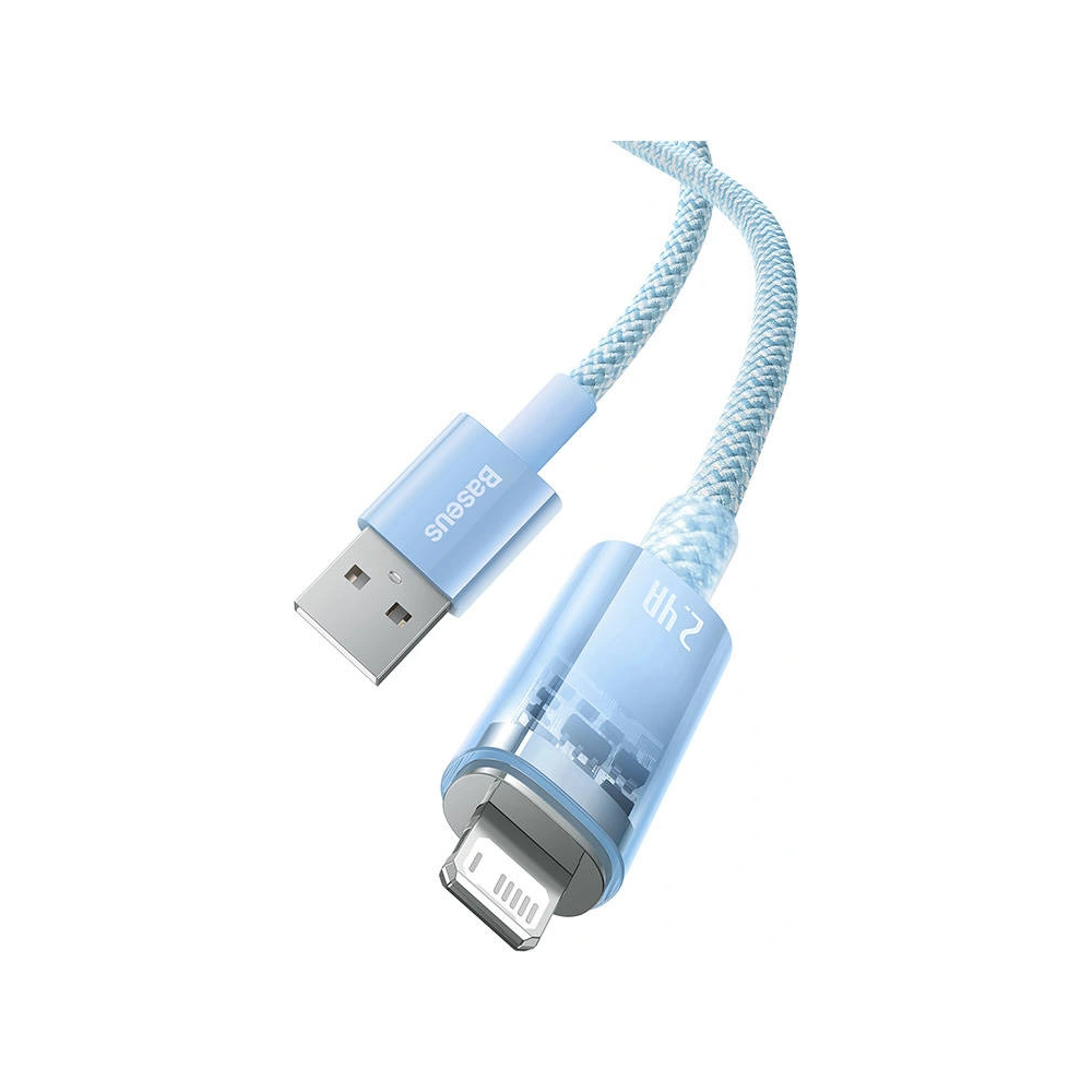 Hurtownia GSM - Kabel Baseus Explorer Series USB-A/Lightning 1m 2.4A (modrý) - BSU4359 - {ean13} - Hurt