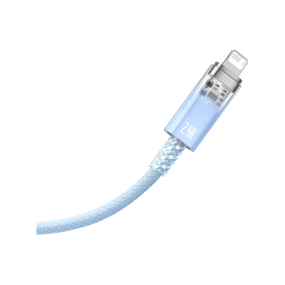 Hurtownia GSM - Kabel Baseus Explorer Series USB-A/Lightning 1m 2.4A (modrý) - BSU4359 - {ean13} - Hurt