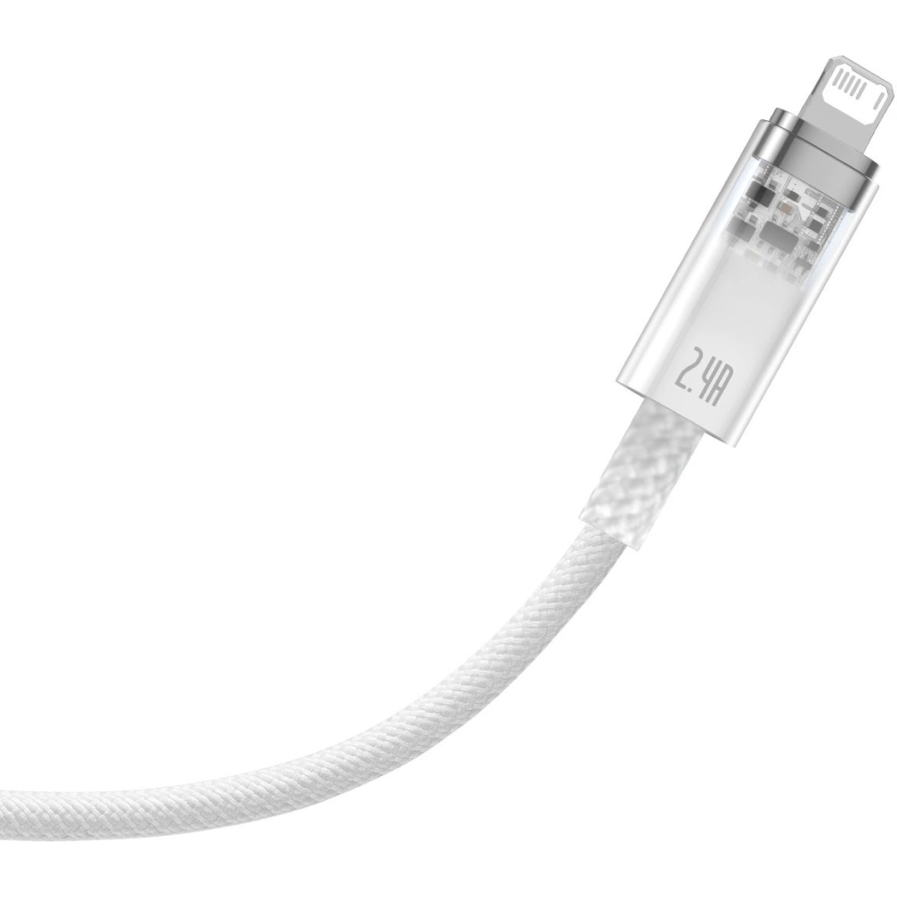 Hurtownia GSM - Kabel Baseus Explorer Series USB-A/Lightning 1m 2.4A (bílý) - BSU4360 - {ean13} - Hurt