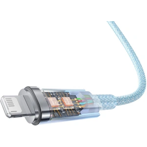 Kabel Baseus Explorer Series USB-A/Lightning 1m 2.4A (niebieski)