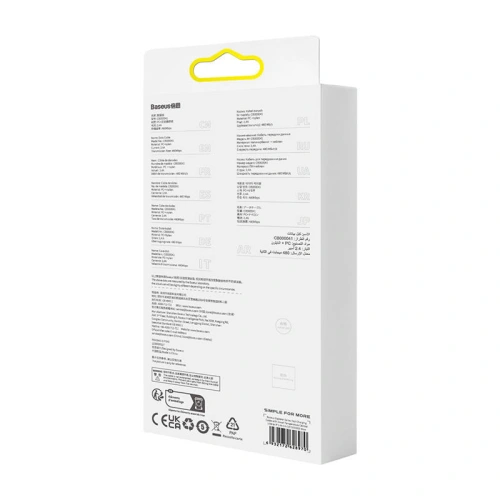 Kabel Baseus Explorer Series USB-A/Lightning 1m 2.4A (niebieski)