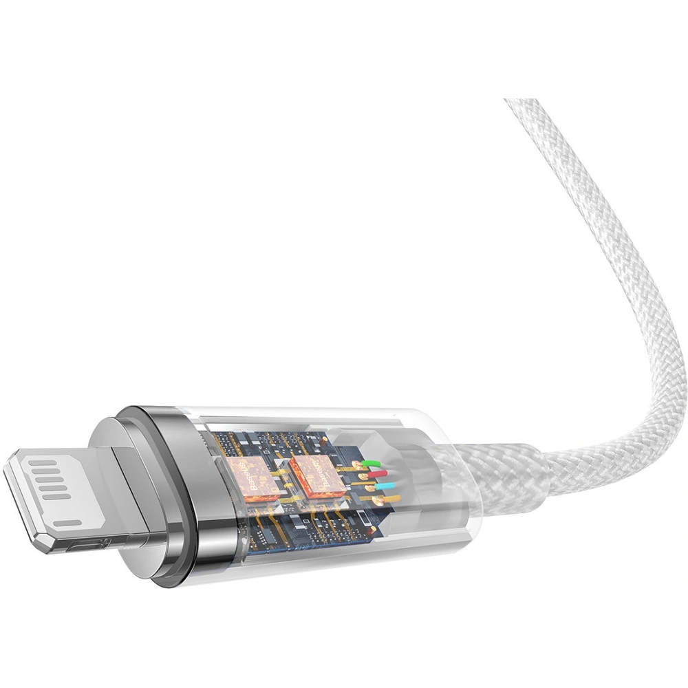 Hurtownia GSM - Kabel Baseus Explorer Series USB-A/Lightning 1m 2.4A (bílý) - BSU4360 - {ean13} - Hurt