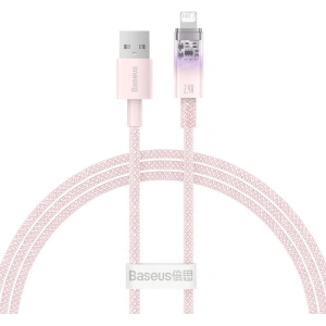 Hurtownia GSM - Kabel Baseus Explorer Series USB-A/Lightning 1m 2.4A (różowy) - BSU4361 - {ean13} - Hurt