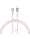 Wholesale Baseus Explorer Series USB-A/Lightning Cable 1m 2.4A (pink) - BSU4361 - {ean13} - Hurt