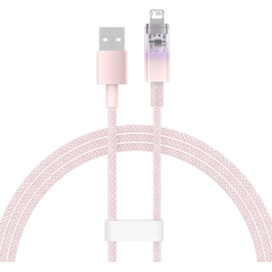 Hurtownia GSM - Kabel Baseus Explorer Series USB-A/Lightning 1m 2.4A (różowy) - BSU4361 - {ean13} - Hurt