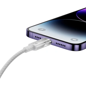 Hurtownia GSM - Kabel Baseus Explorer Series USB-A/Lightning 1m 2.4A (biały) - BSU4360 - {ean13} - Hurt