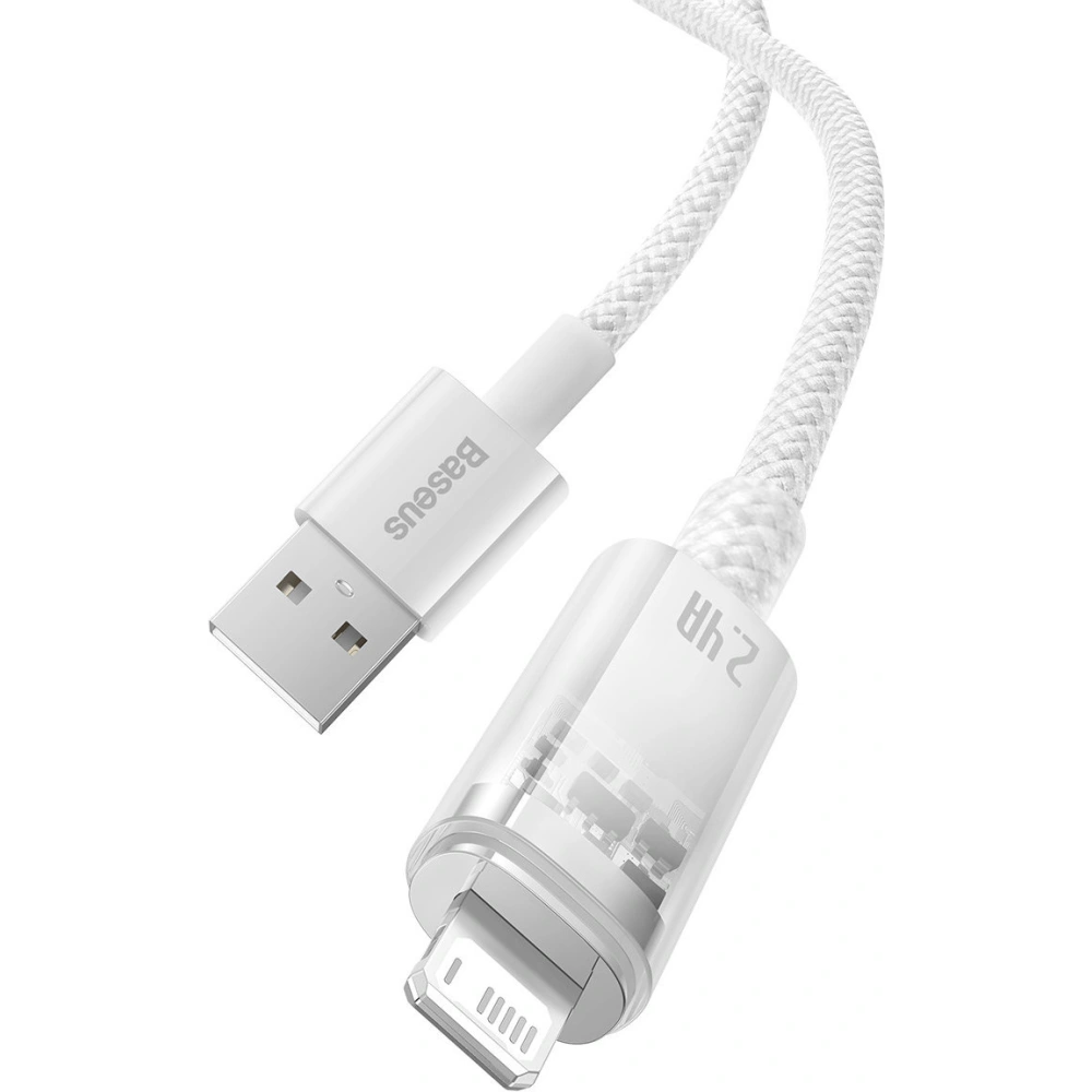 Hurtownia GSM - Kabel Baseus Explorer Series USB-A/Lightning 1m 2.4A (bílý) - BSU4360 - {ean13} - Hurt
