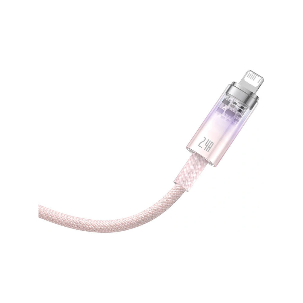 Hurtownia GSM - Kabel Baseus Explorer Series USB-A/Lightning 1m 2.4A (rosa) - BSU4361 - {ean13} - Hurt