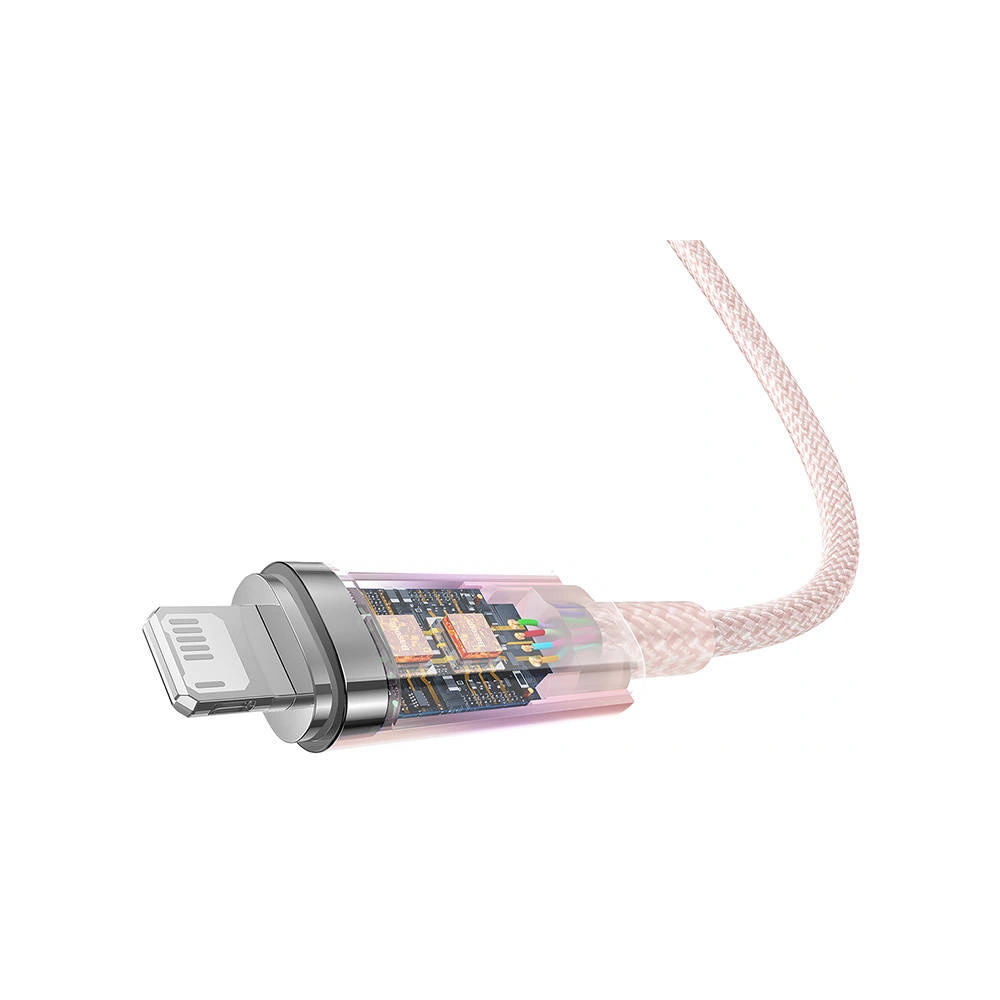 Hurtownia GSM - Kabel Baseus Explorer Series USB-A/Lightning 1m 2.4A (rosa) - BSU4361 - {ean13} - Hurt