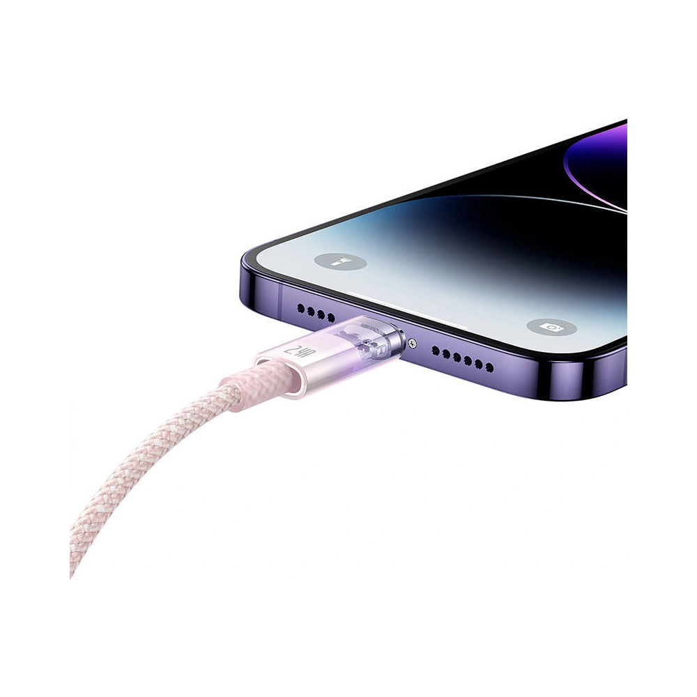 Hurtownia GSM - Kabel Baseus Explorer Series USB-A/Lightning 1m 2.4A (růžový) - BSU4361 - {ean13} - Hurt
