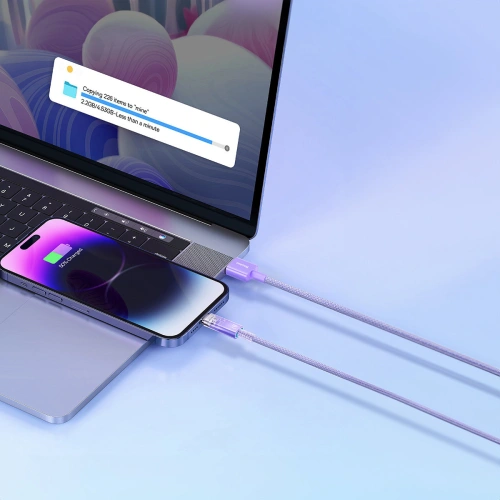 Kabel Baseus Explorer Series USB-A/Lightning 1m 2.4A (biały)