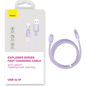 Hurtownia GSM - Kabel Baseus Explorer Series USB-A/Lightning 1m 2.4A (biały) - BSU4360 - {ean13} - Hurt