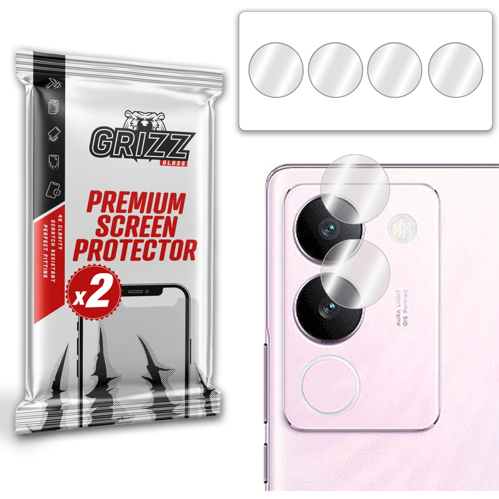 GrizzGlass HybridGlass Geam de cameră pentru vivo S17
